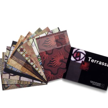 Pack de 12 postals modernistes