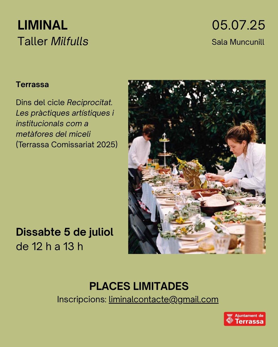 Taller Liminal – Servei de Cultura Terrassa