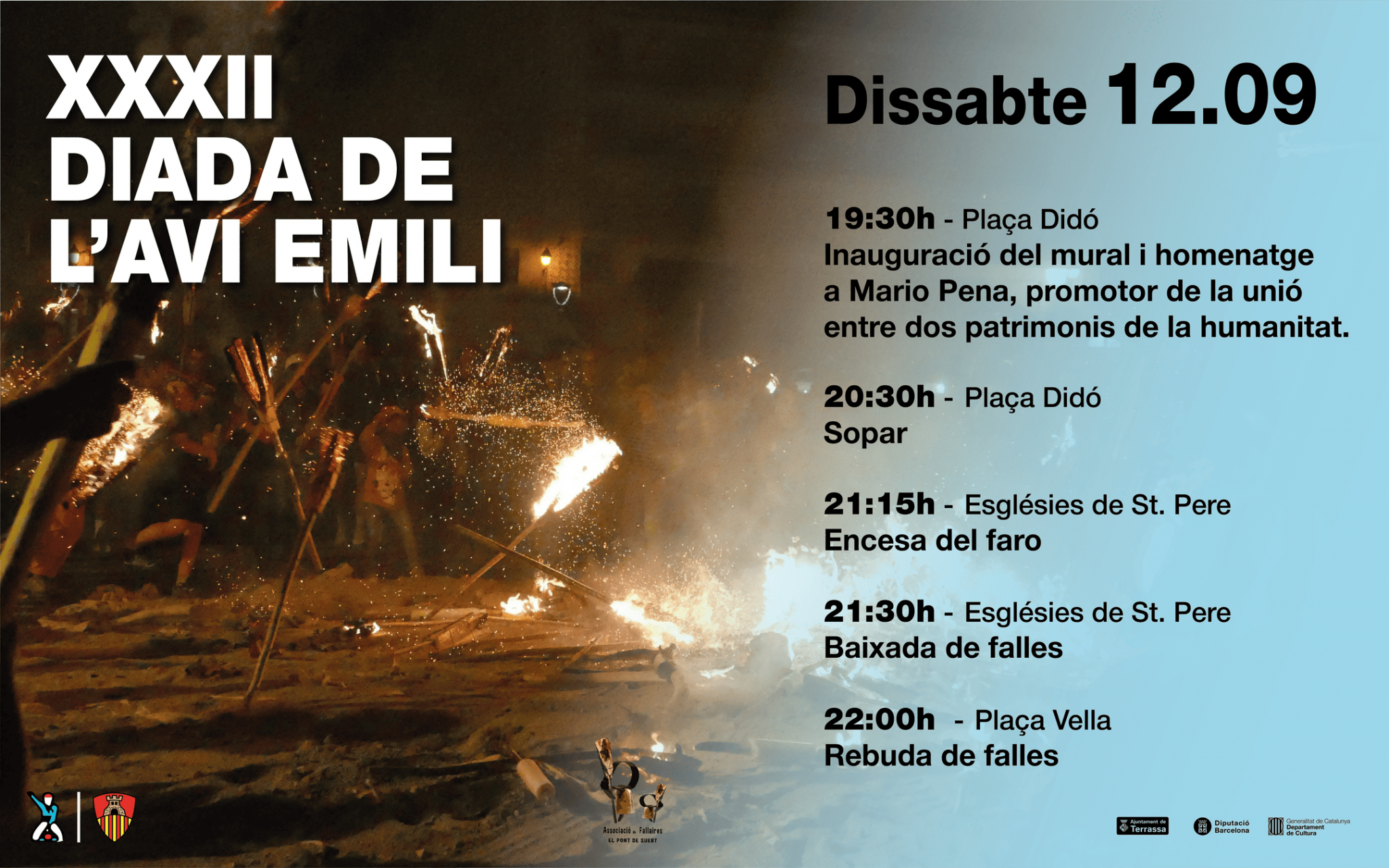 XXXII Diada de l’Avi Emili. Baixada de Falles