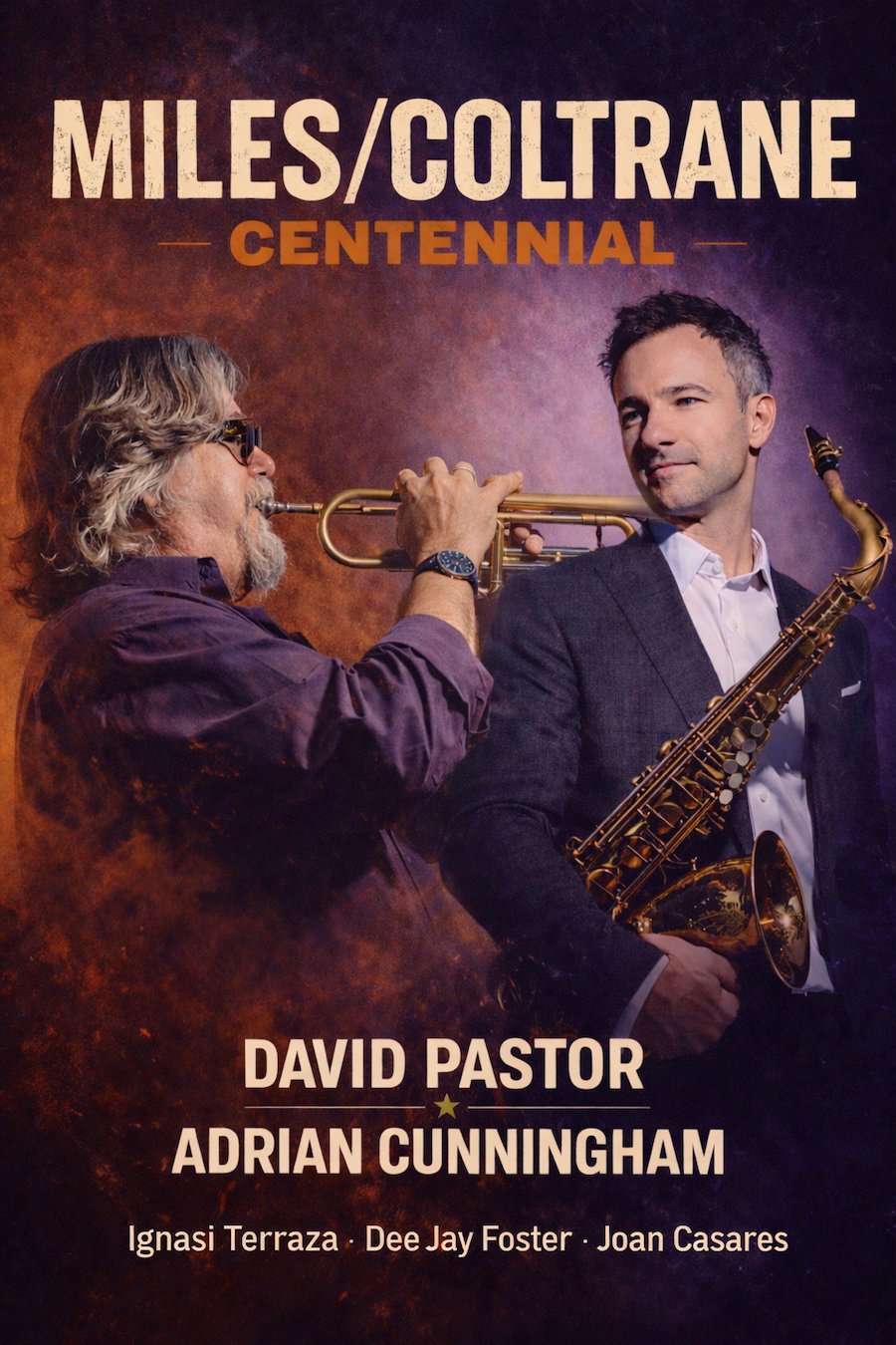 Miles / Coltrane -Centennial- David Pastor / Adrian Cunningham. Nova Jazz Cava