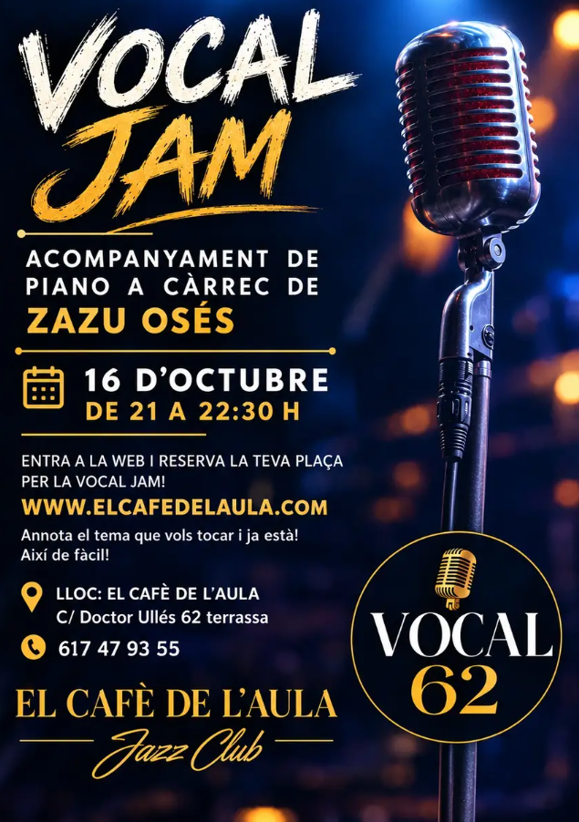Vocal Jam. El Cafè de l’Aula