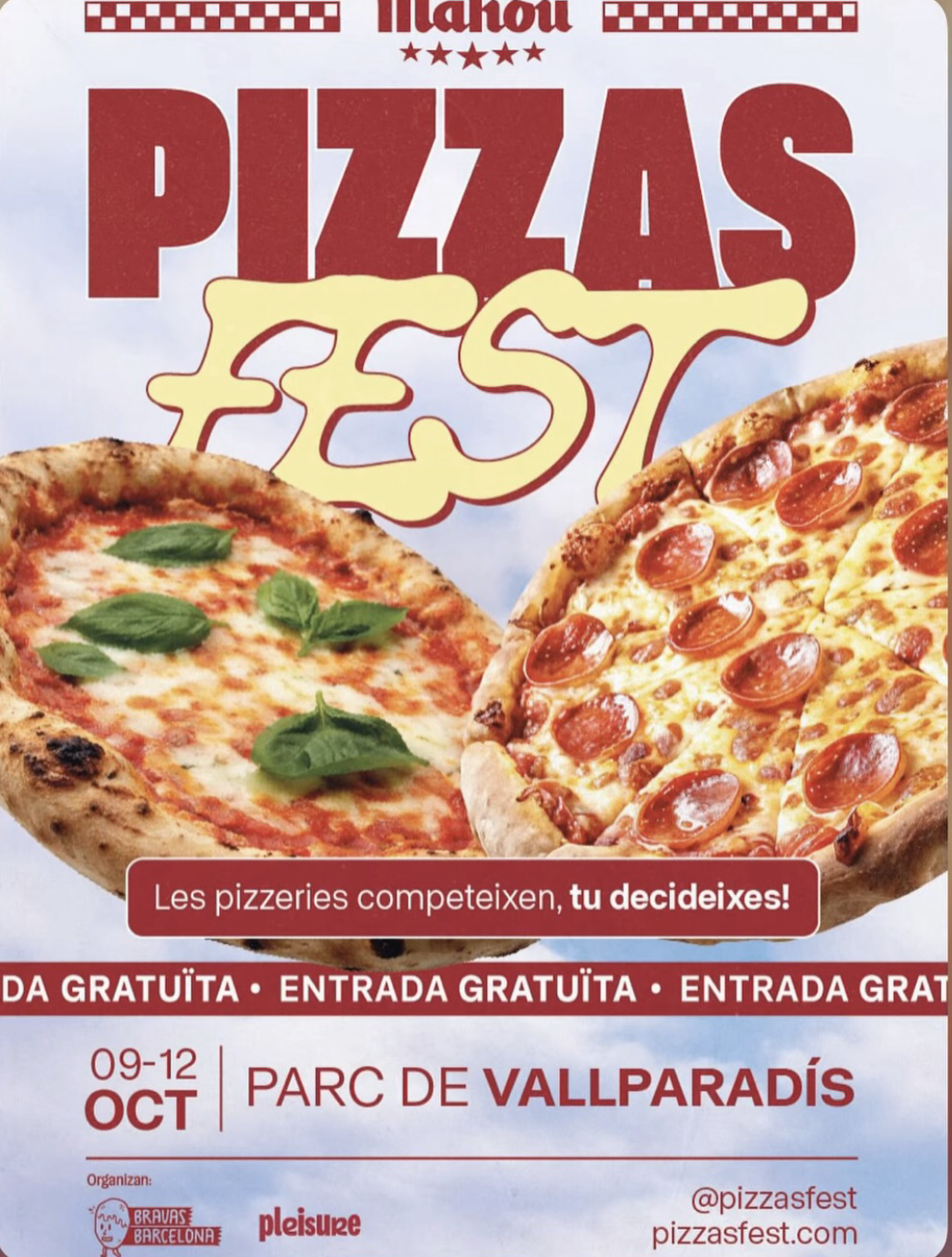 Mahou Pizzas Fest Terrassa